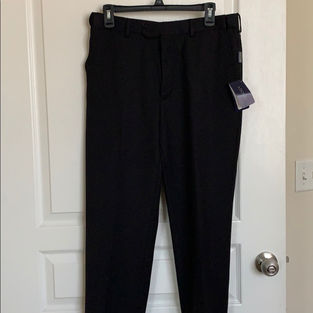 Adolfo Youth Black Dress Pants